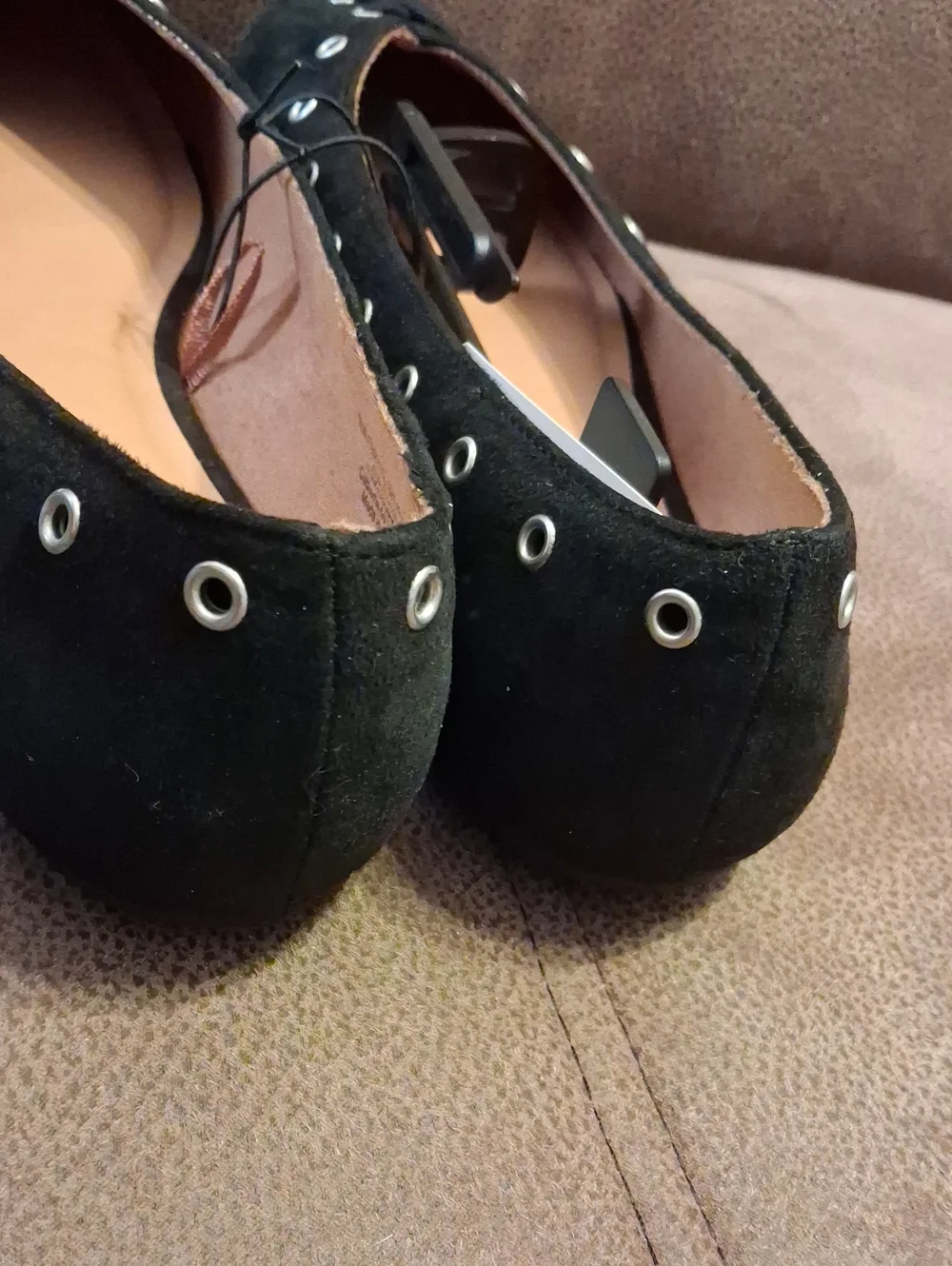 Time And Tru Women's Corset Flats Black Size 11